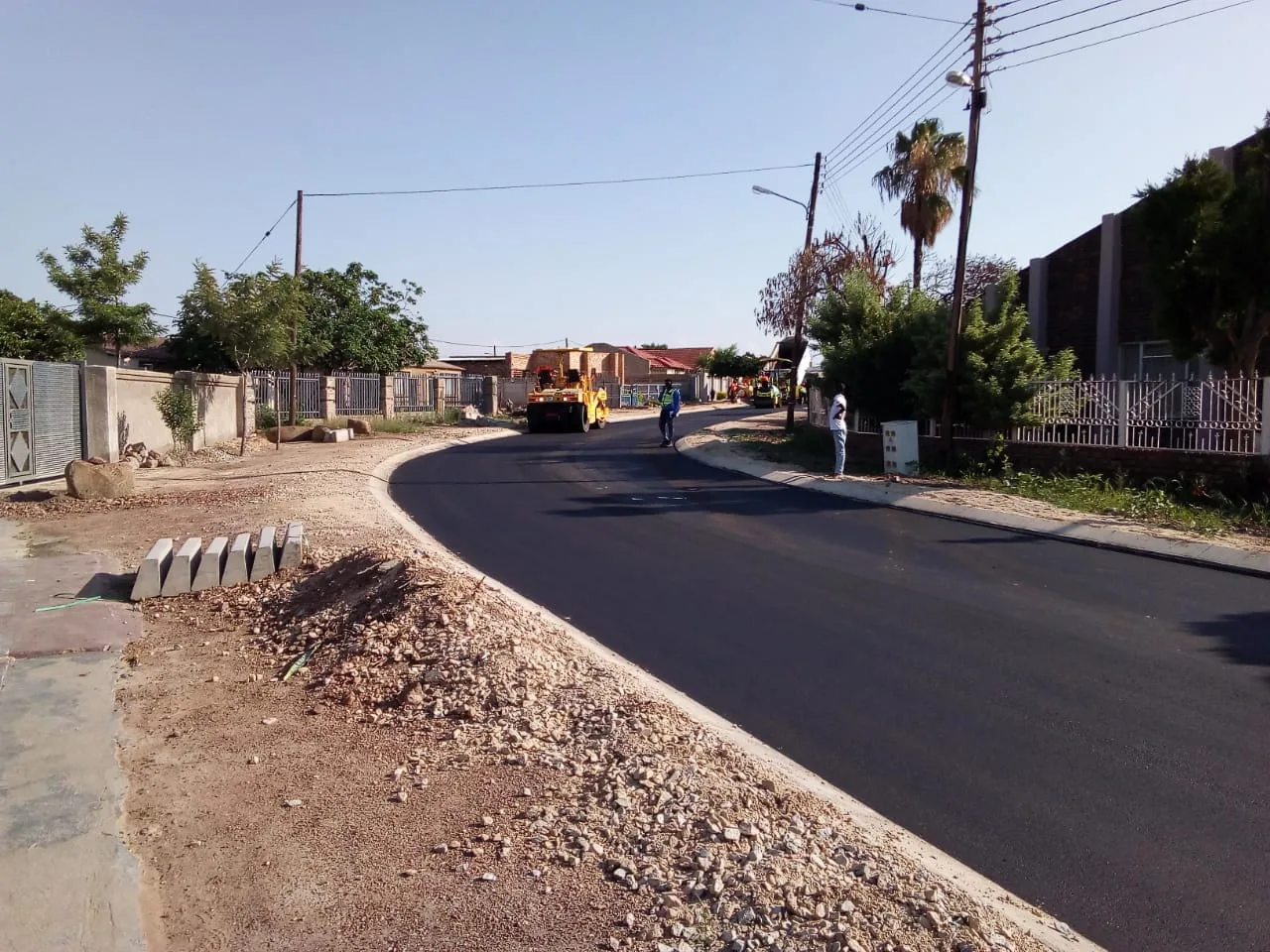 Completed Bigfox Civils roadworks